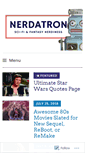 Mobile Screenshot of nerdatron.com